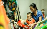 Đón trung thu cùng những con trẻ đầu trọc